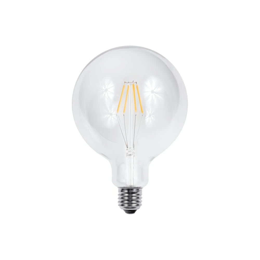 E27 4,5W dæmpbar LED globepære, Glas hos HomeNordic