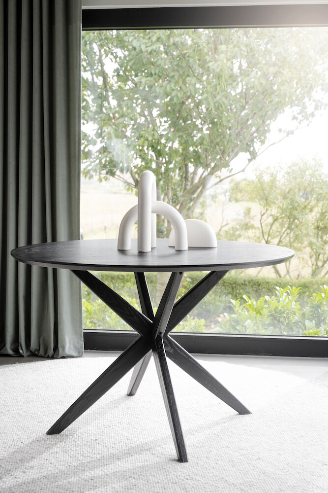 ROWICO Calverton spisebord, rund, produktbillede 6 af 8, Spiseborde hos HomeNordic
