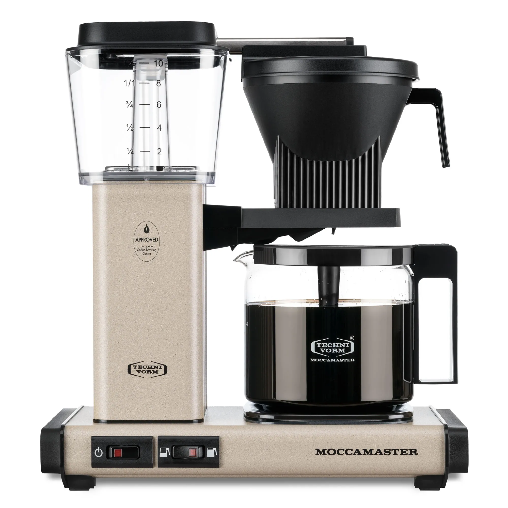 Moccamaster Optio Kaffebrygger Sand Stone, Kaffemaskiner hos HomeNordic