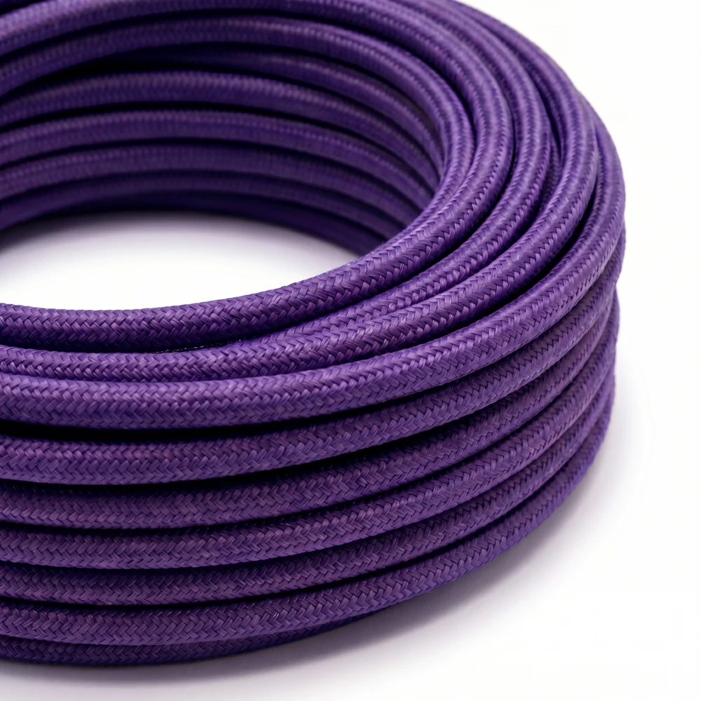5m Stofledning 2x0.75 mm², tekstil, produktbillede 7 af 9, Pendler hos HomeNordic