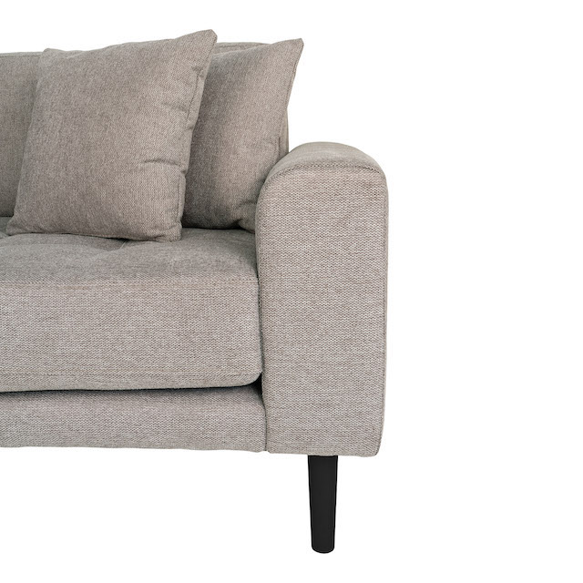 Riviera lounge sofa sten grå, venstre vendt. Længde 290 cm, produktbillede 2 af 4, Sofaer hos HomeNordic