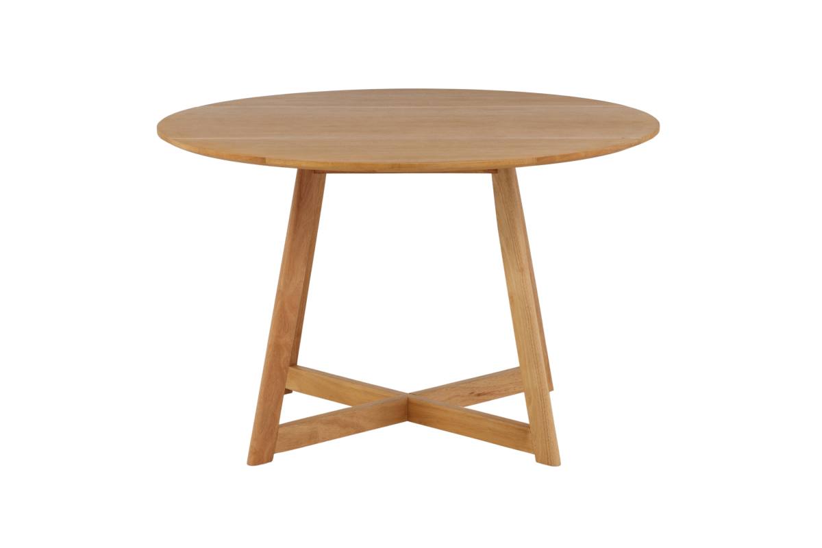 VENTURE DESIGN Yakidon spisebord, m. klap, rund, produktbillede 3 af 19, Spiseborde hos HomeNordic