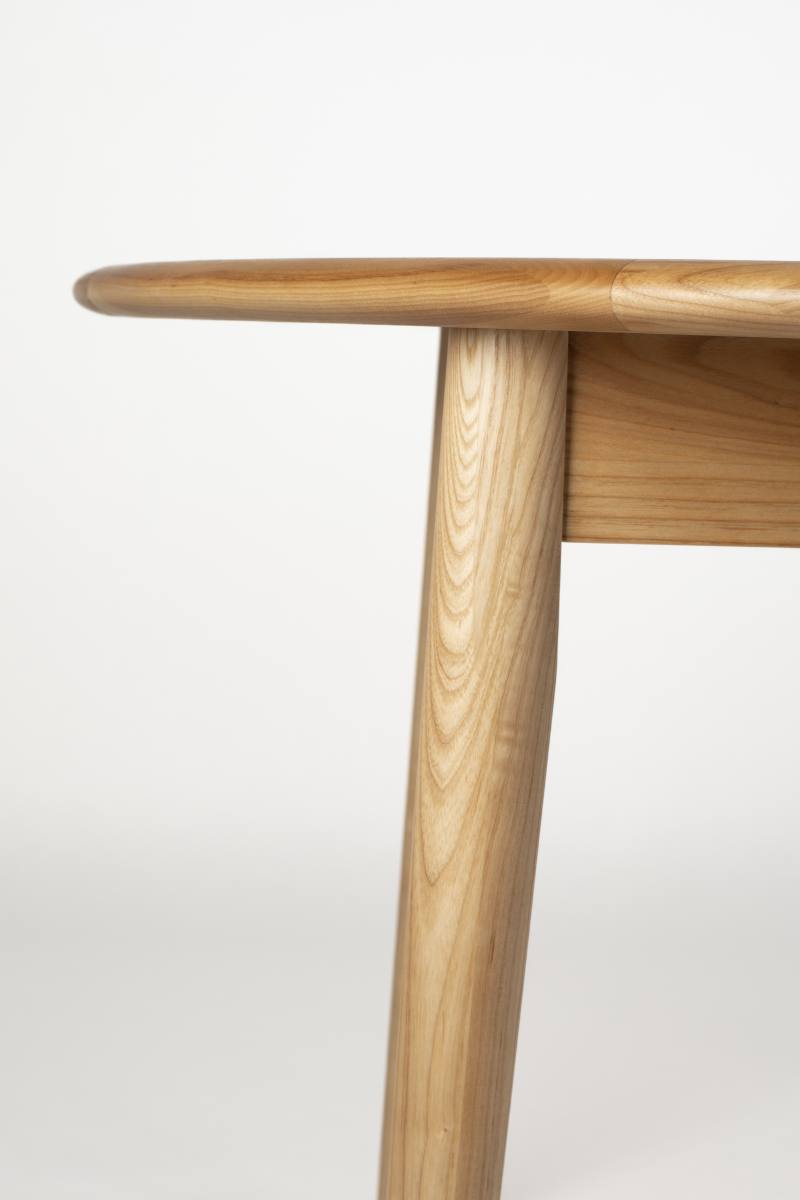 ZUIVER Twist spisebord, m. udtræk, rund, produktbillede 5 af 9, Spiseborde hos HomeNordic