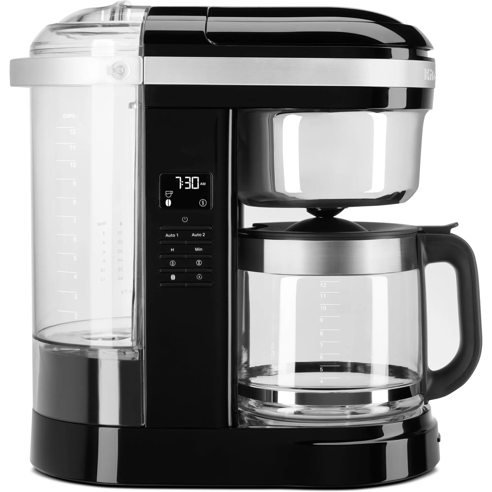 5KCM1209EOB Kaffemaskine, Onyx Black, produktbillede 2 af 5, Kaffemaskiner hos HomeNordic