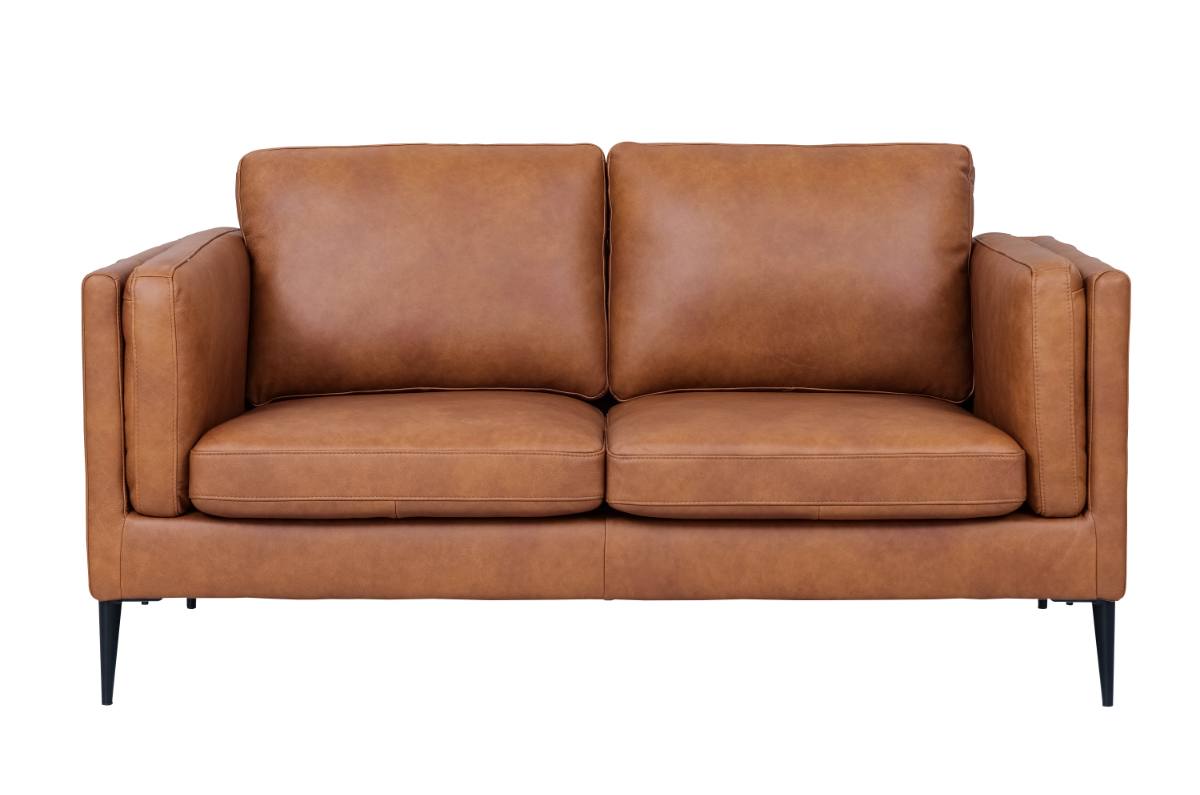 Madrid sofa i brun okselæder, produktbillede 2 af 9, Sofaer hos HomeNordic