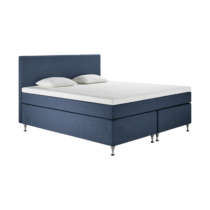TEMPURÂ® Dual kontinentalseng inkl. 5 cm topmadras : Erling Christensen, Puder hos HomeNordic