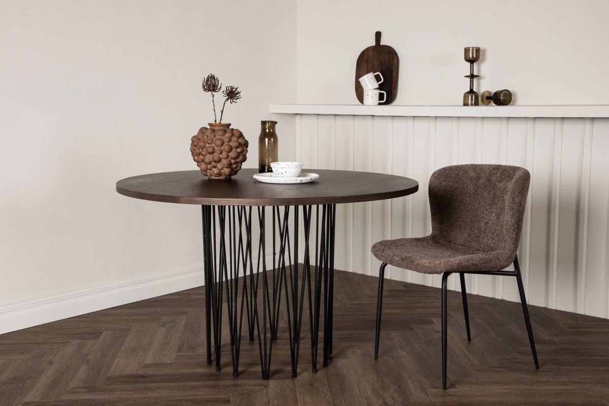 VENTURE DESIGN Stone spisebord, rund, produktbillede 5 af 5, Spiseborde hos HomeNordic