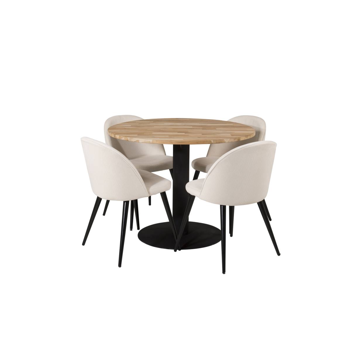 VENTURE DESIGN Cirebon spisebord, produktbillede 5 af 14, Spiseborde hos HomeNordic