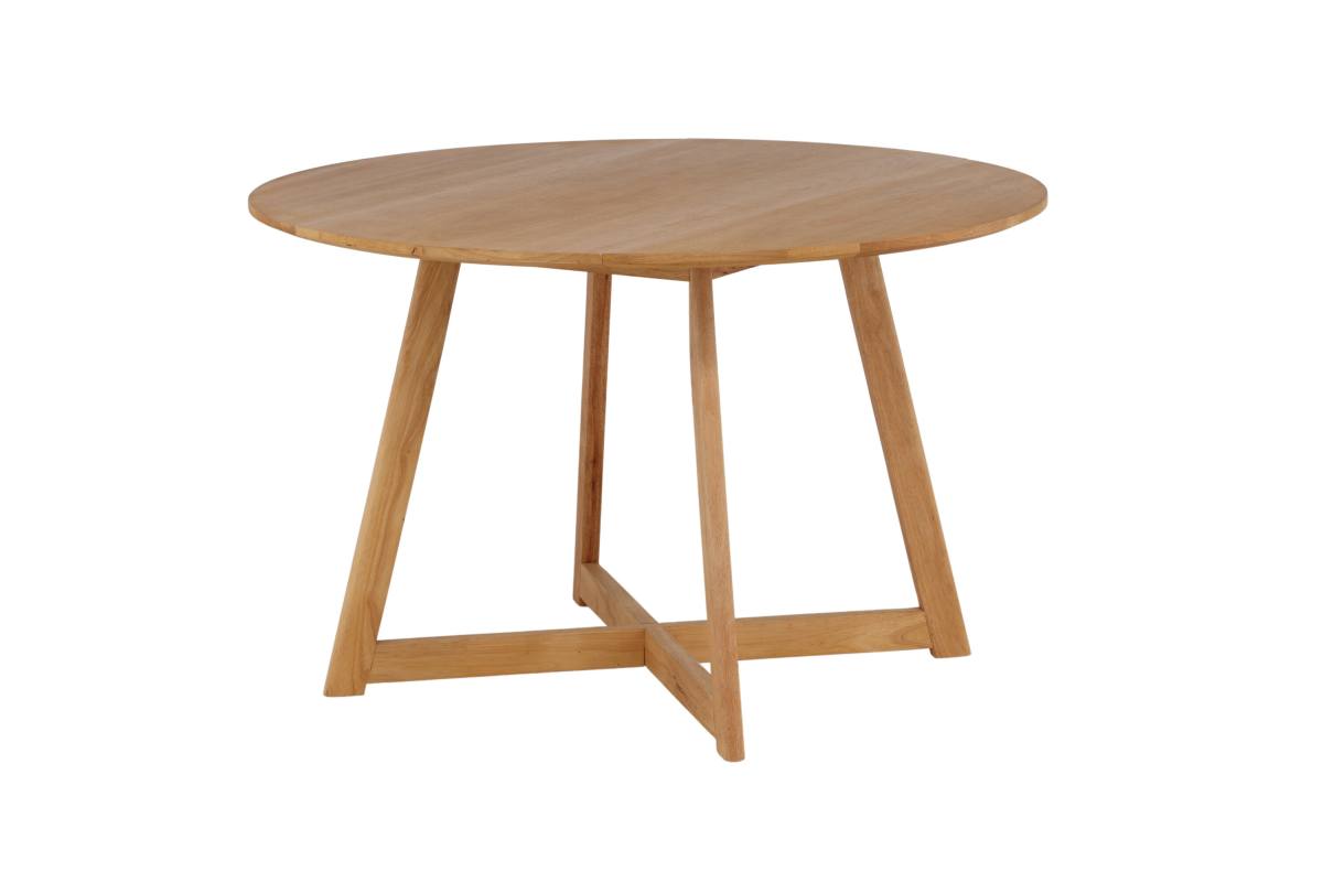 VENTURE DESIGN Yakidon spisebord, m. klap, rund, produktbillede 6 af 19, Spiseborde hos HomeNordic