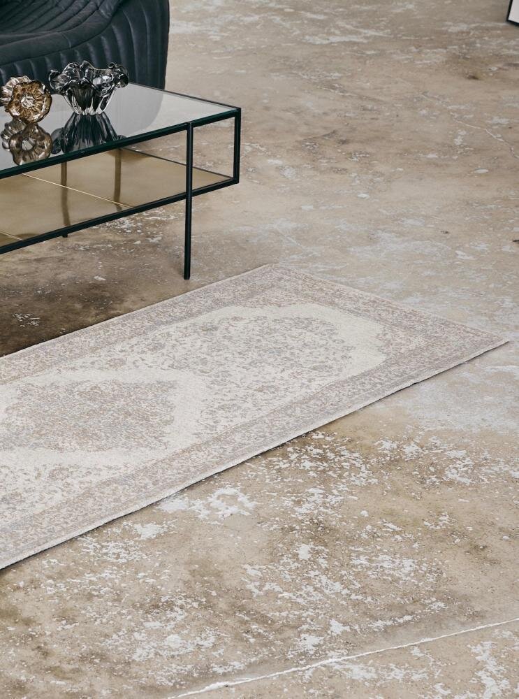 NORDAL PEARL VÆVET BOMULDS TÆPPE SAND/BEIGE, produktbillede 2 af 3, Tæpper hos HomeNordic