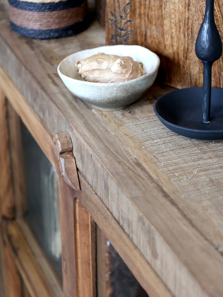 CHIC ANTIQUE GRIMAUD VITRINESKAB NATUR, produktbillede 5 af 7, Vitrineskabe hos HomeNordic