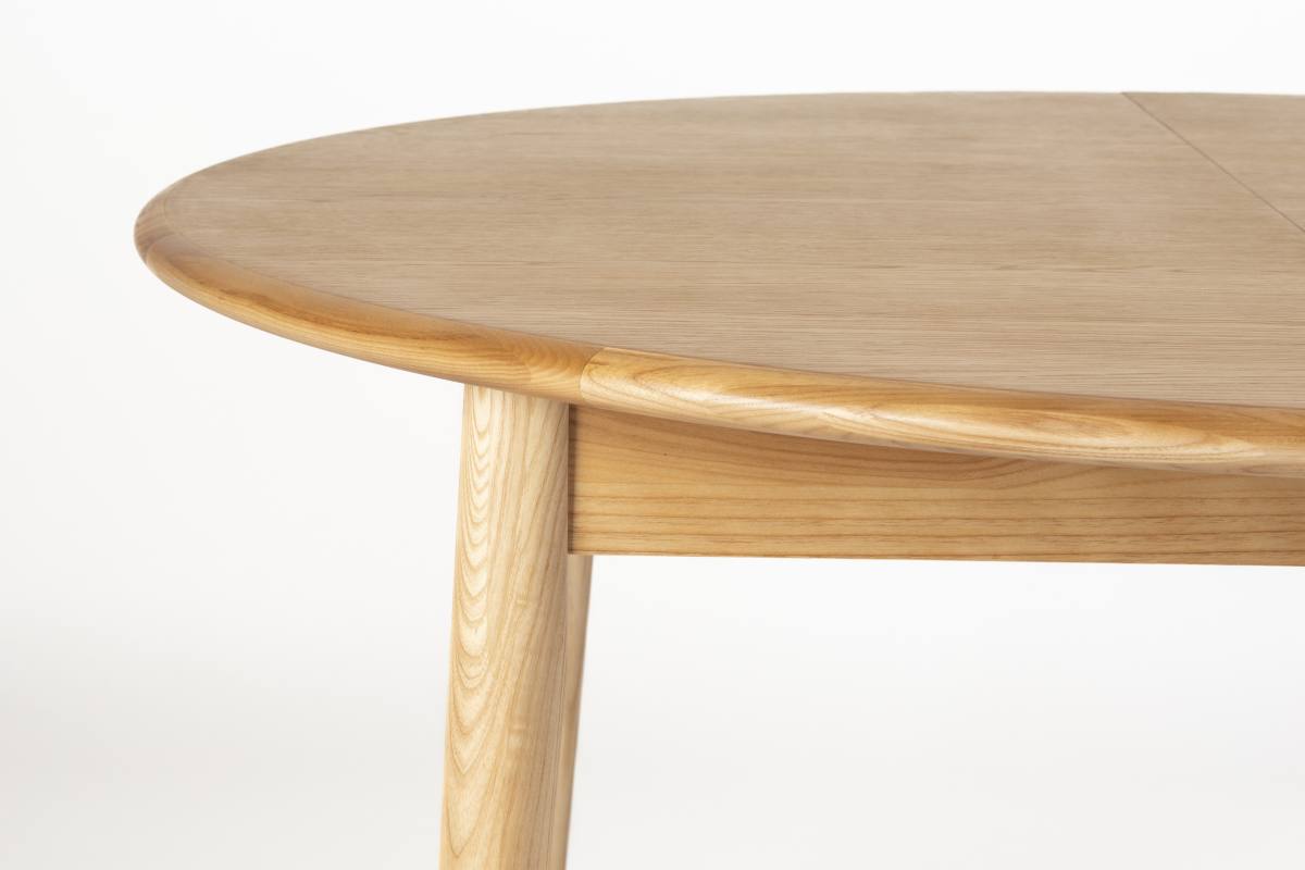 ZUIVER Twist spisebord, m. udtræk, rund, produktbillede 4 af 9, Spiseborde hos HomeNordic