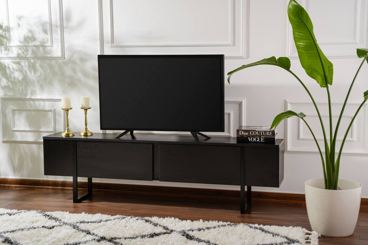NORDVÄRK Serenity TV-bord, m. 2 låger, produktbillede 2 af 11, TV-borde hos HomeNordic
