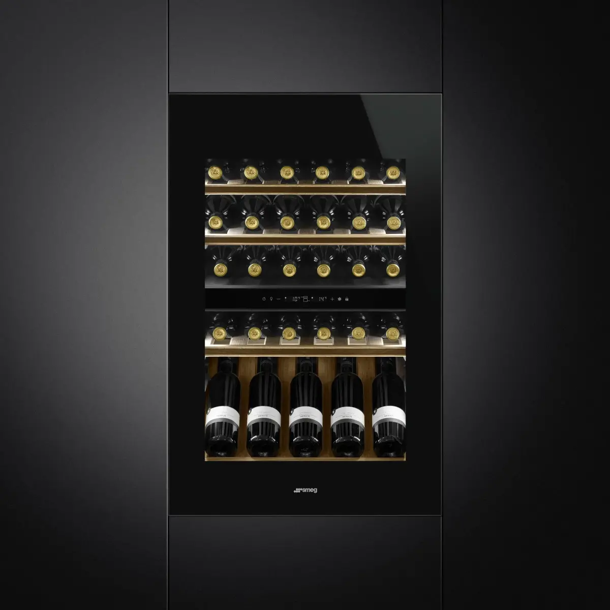 CVI414NX indbygget vinkøleskab, sort – billede 3