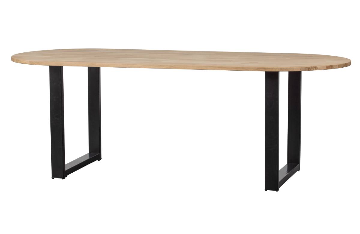 WOOOD Tablo spisebord, oval, produktbillede 2 af 3, Spiseborde hos HomeNordic
