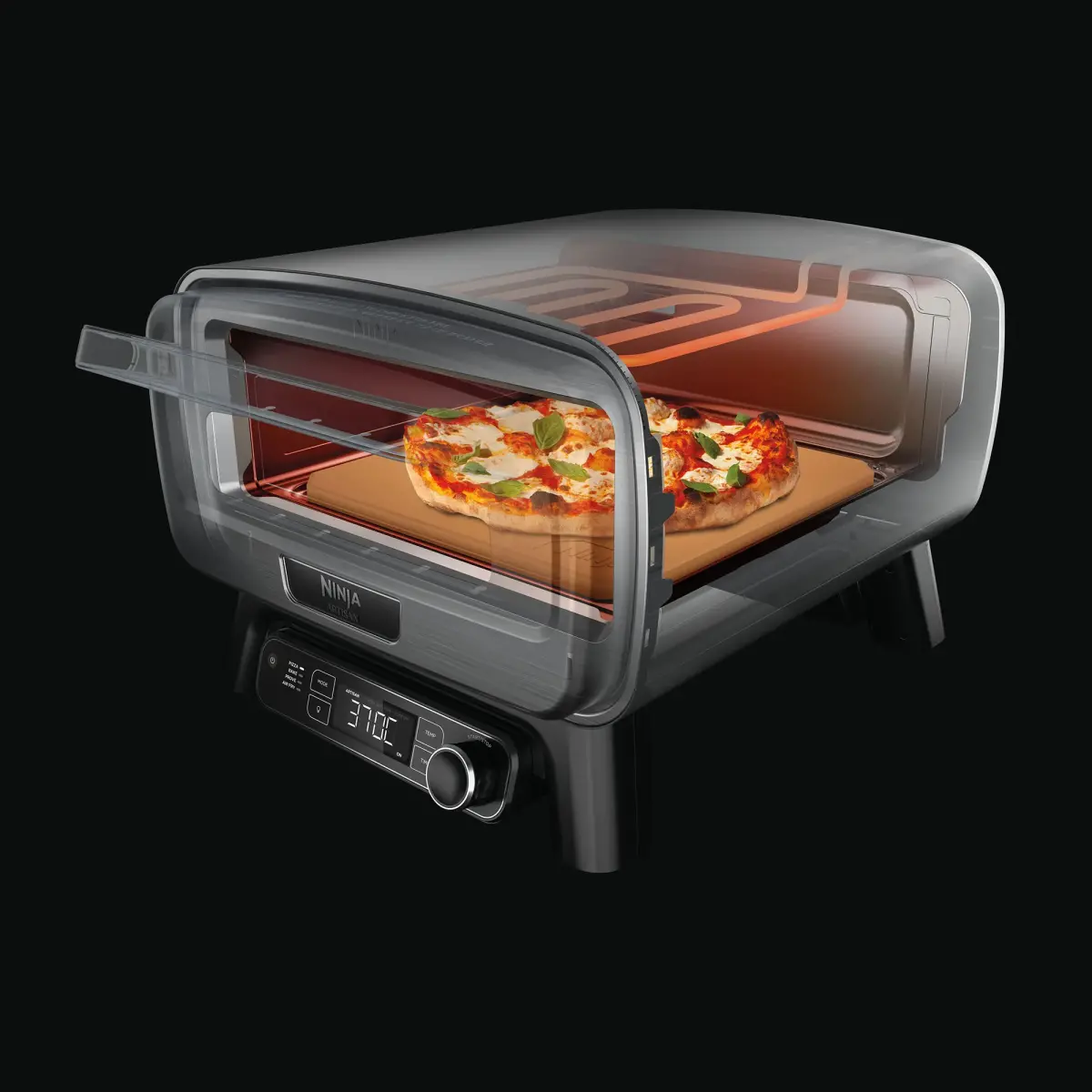 Artisan elektrisk pizzaovn og airfryer, produktbillede 9 af 14, Airfryers hos HomeNordic