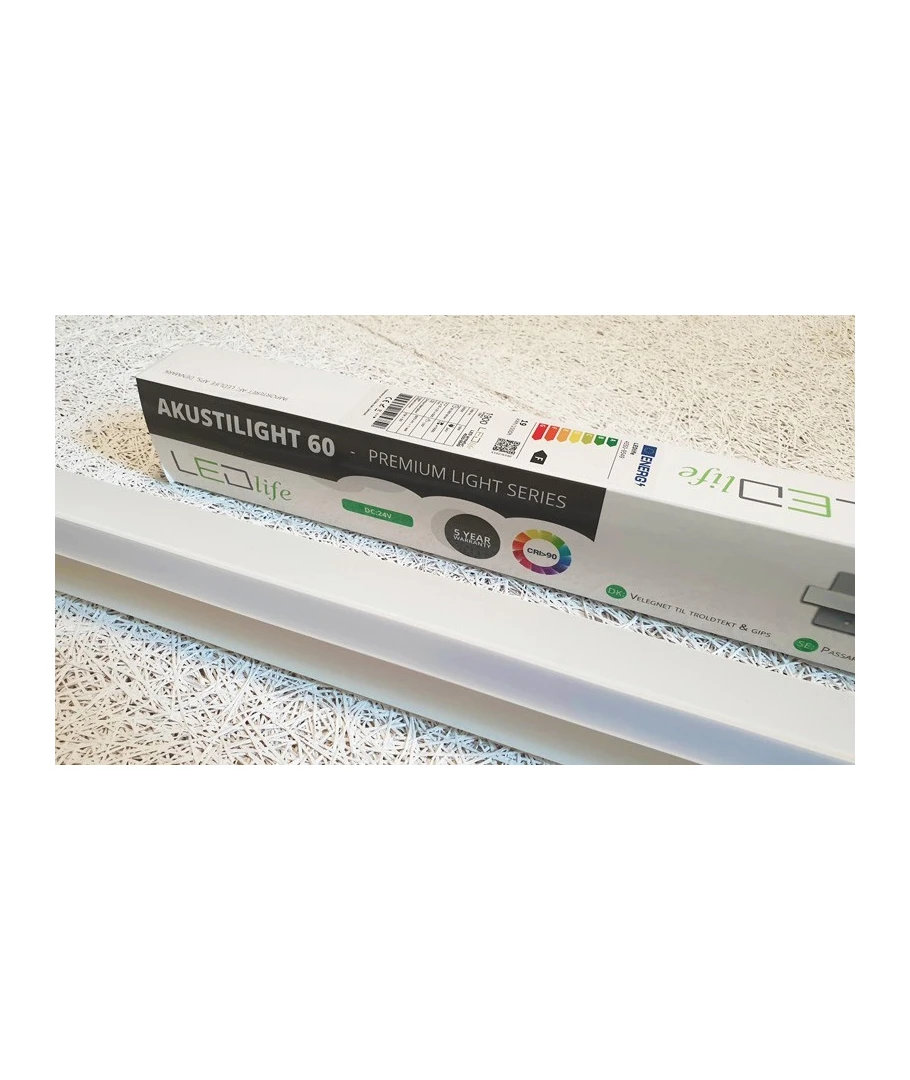 Outlet: 90 cm LED Troldtekt Skinne, produktbillede 18 af 21, Andre varer hos HomeNordic