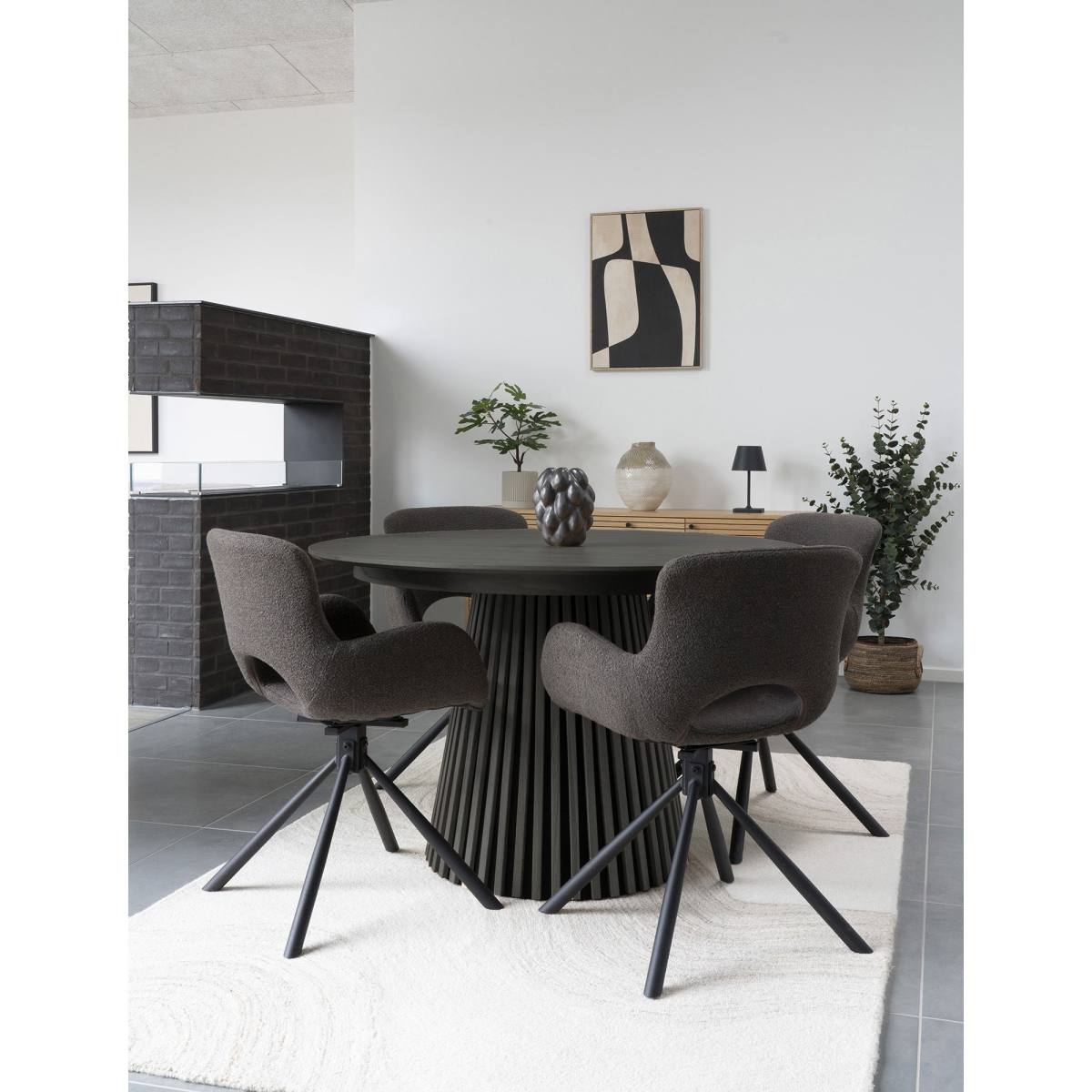 HOUSE NORDIC Osaka spisebord, m. 2 tillægsplader, produktbillede 6 af 7, Spiseborde hos HomeNordic