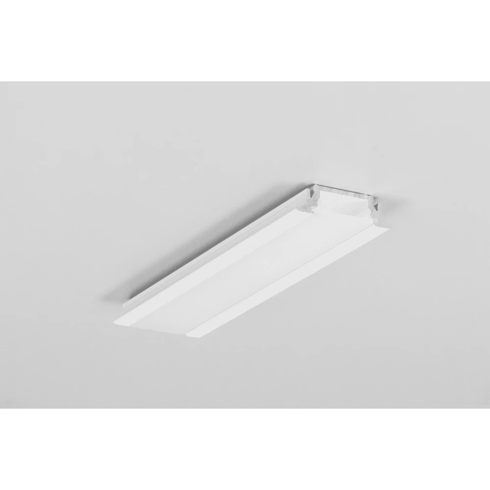 2m aluprofil GROOVE14 EE7F/TY, LED-profiler hos HomeNordic
