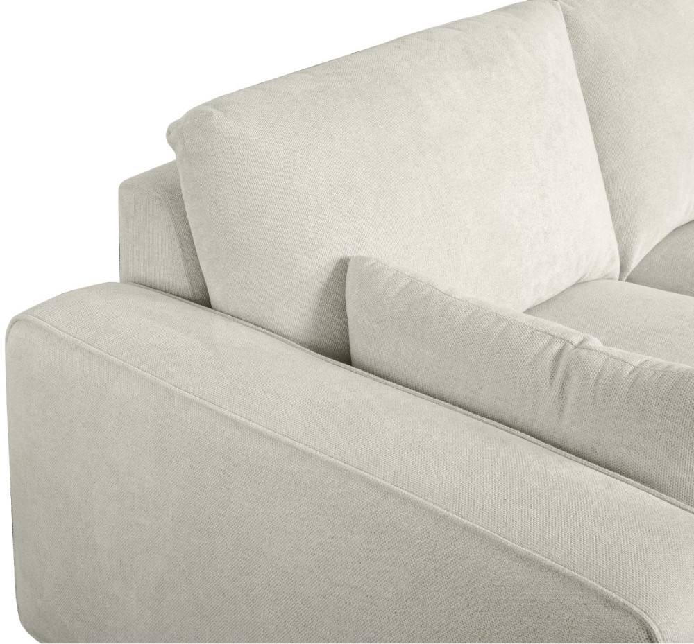 Santa Monica sofa med chaiselong til højre i cremefarvet møbelstof, produktbillede 11 af 13, Sofaer hos HomeNordic