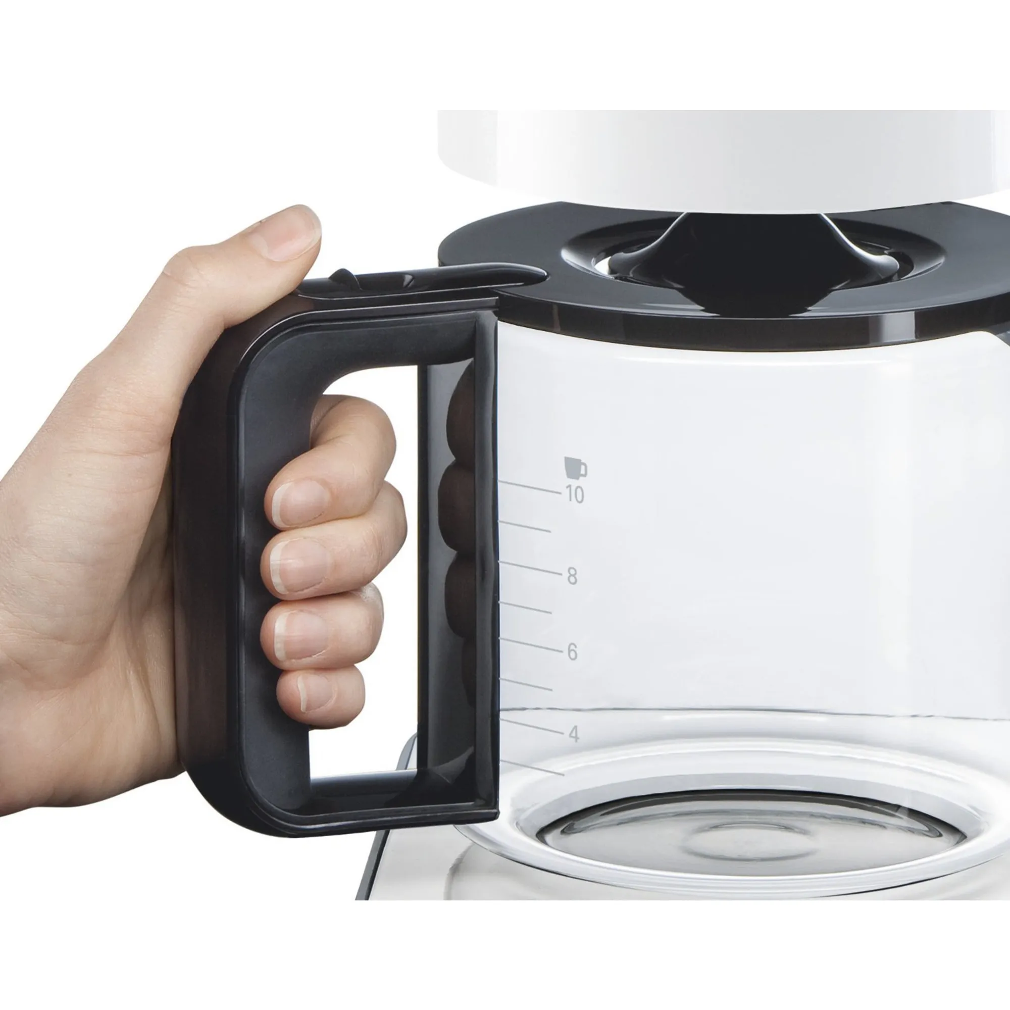 TKA8011 kaffemaskine hvid, produktbillede 6 af 8, Kaffemaskiner hos HomeNordic