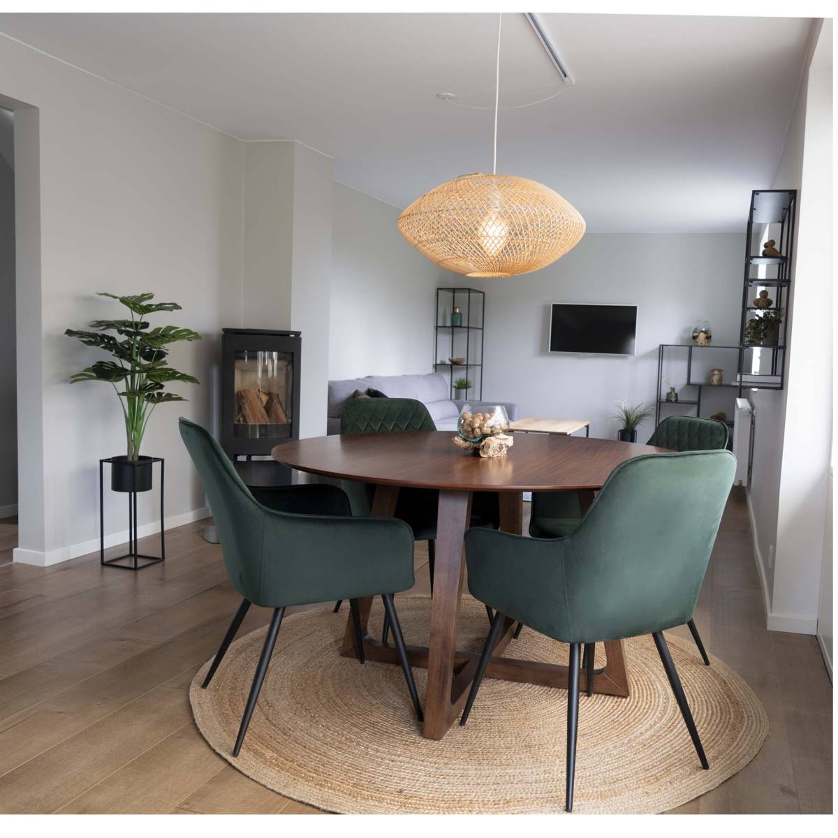 House Nordic Bombay Tæppe, produktbillede 2 af 2, Tæpper hos HomeNordic