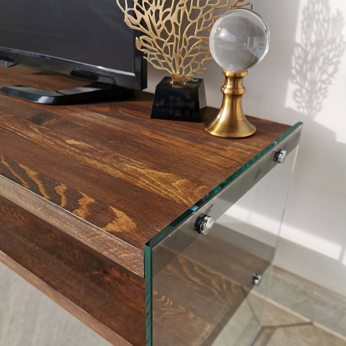 NORDVÄRK TV103 TV-bord, m. 1 hylde, produktbillede 5 af 7, TV-borde hos HomeNordic