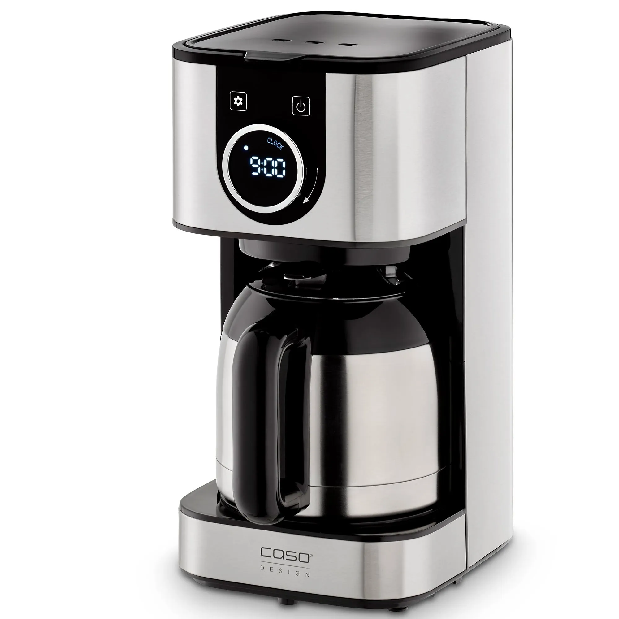 Selection C10 Thermo kaffemaskine, stål/sort, produktbillede 2 af 2, Kaffemaskiner hos HomeNordic