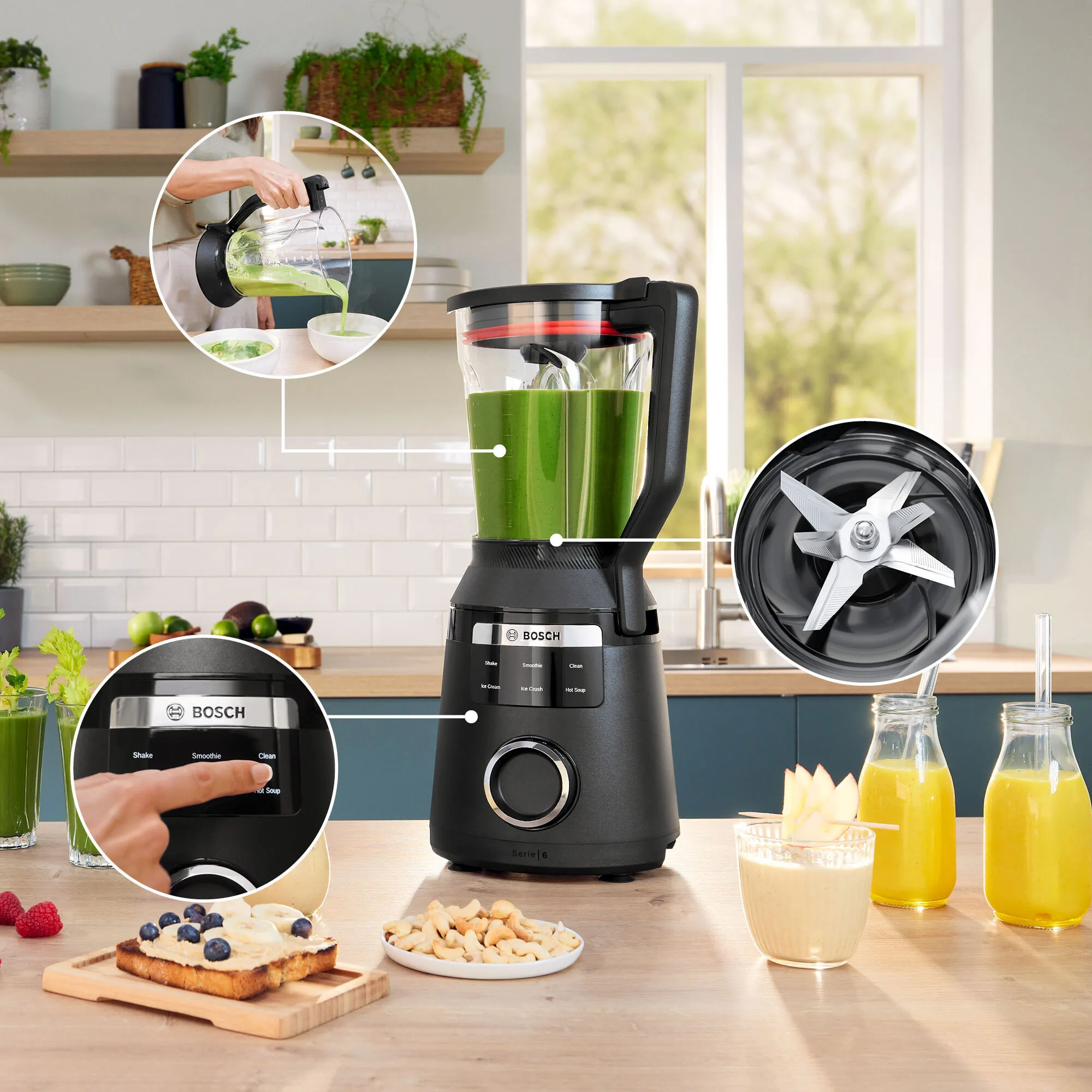 VitaPower Serie 6 MMB6654B blender, 2 l, sort, produktbillede 10 af 13, Blendere hos HomeNordic