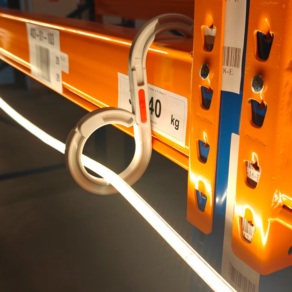 10 stk. krog til montering af 230V strip, LED-strips hos HomeNordic
