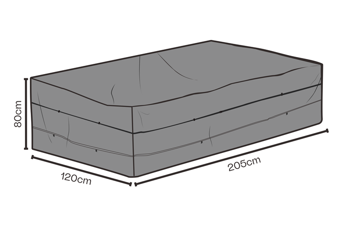 Cover 120 x 205, Havemøbler hos HomeNordic