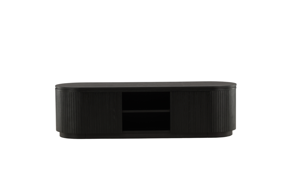 VIND COLLECTION Fjällbacka TV-bord, m. 2 låger og hylder, TV-borde hos HomeNordic