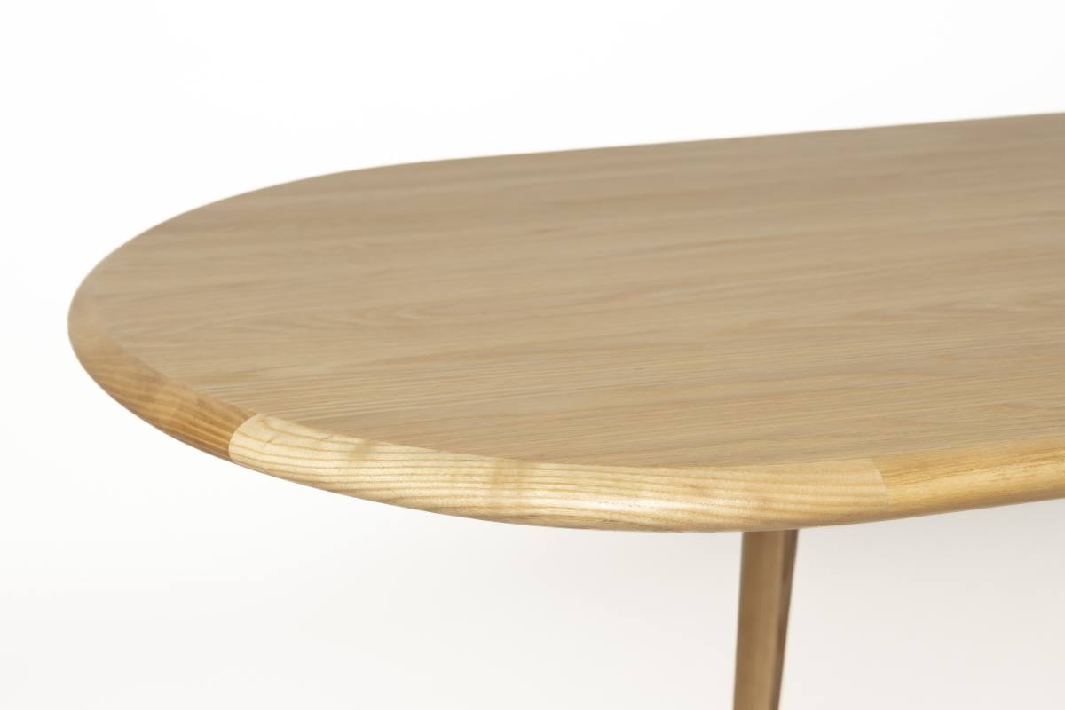 ZUIVER Twist spisebord, m. udtræk, oval, produktbillede 6 af 13, Spiseborde hos HomeNordic