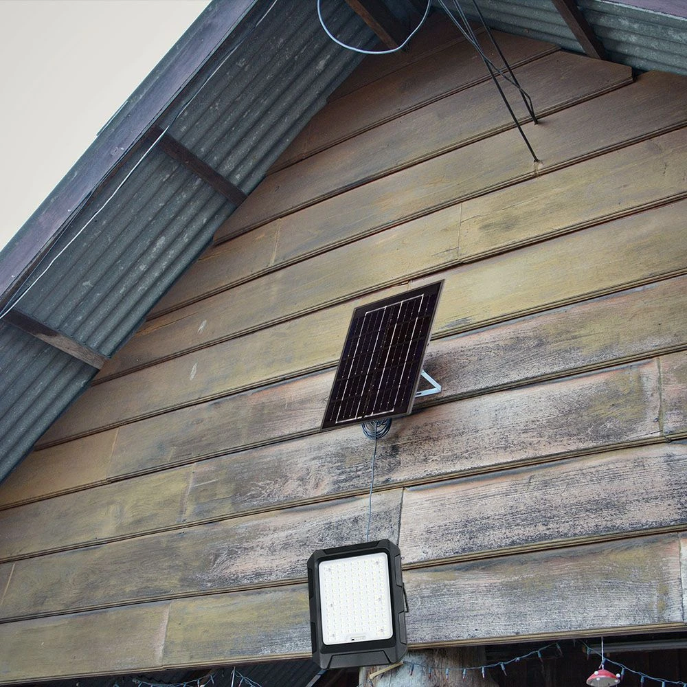 15W LED solcelle projektør med solpanel, Projektører hos HomeNordic