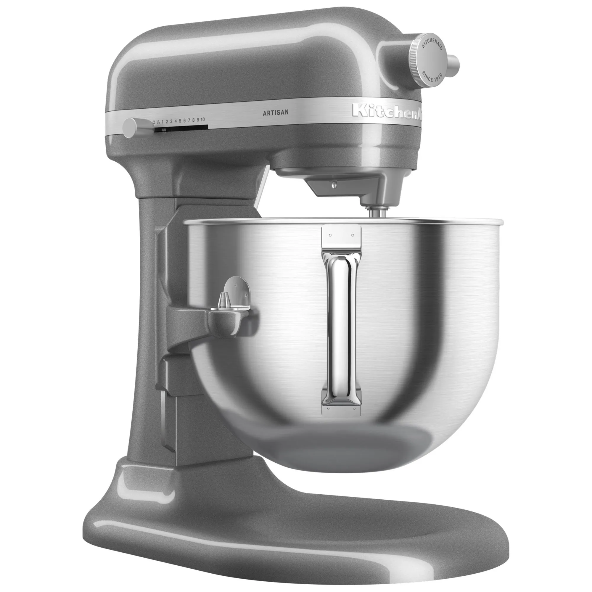 Artisan 5KSM70SHXE røremaskine 6,6 liter, medallion silver, Røremaskiner hos HomeNordic