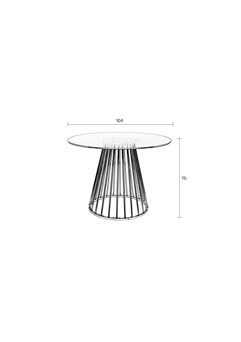 WHITE LABEL LIVING Floris spisebord, rund, produktbillede 2 af 11, Spiseborde hos HomeNordic