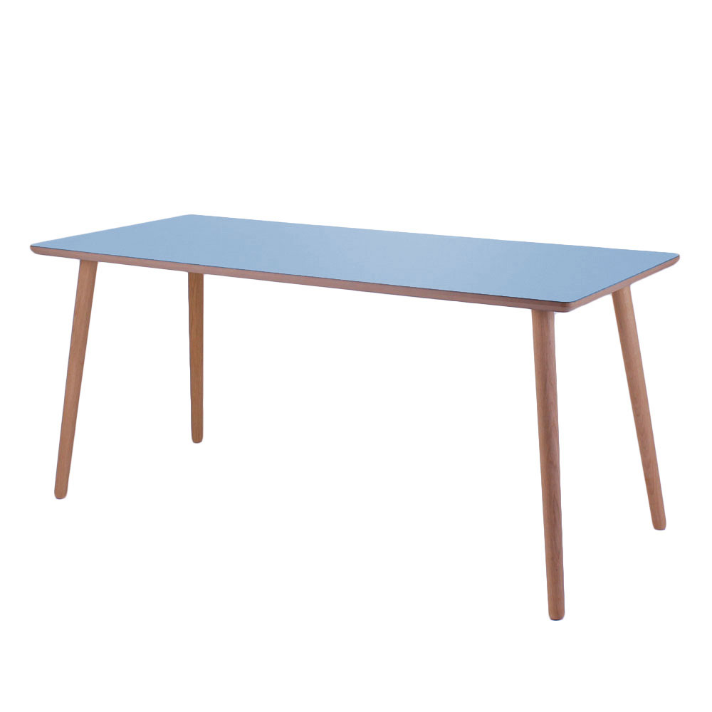 Skrivebord, Just Blue, lys kant, Skriveborde hos HomeNordic