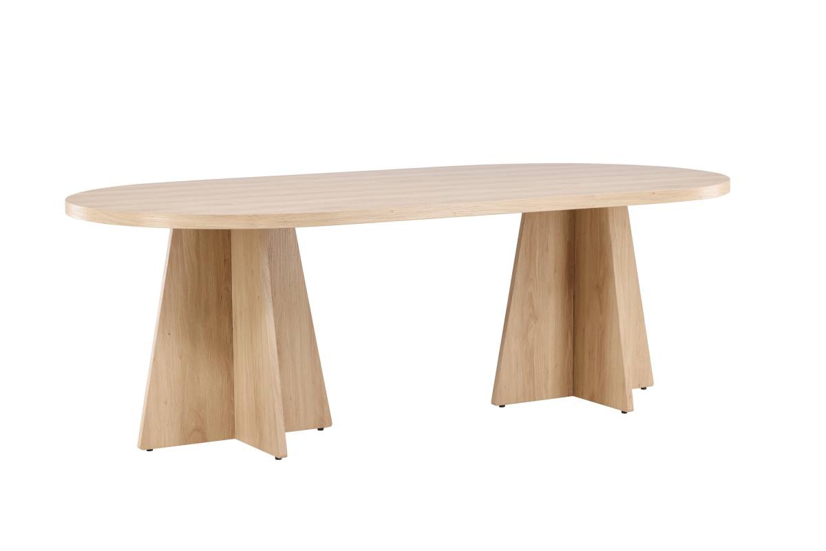 VENTURE DESIGN Bootcut spisebord, rektangulær, produktbillede 4 af 16, Spiseborde hos HomeNordic