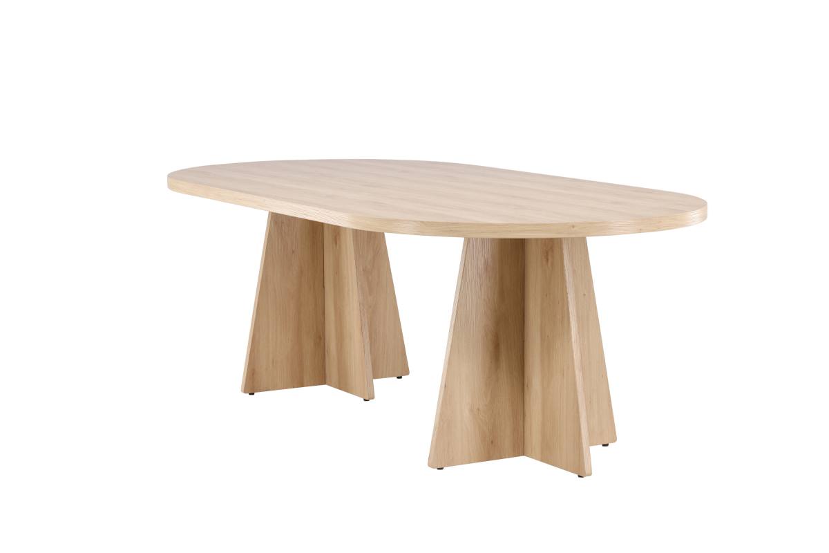 VENTURE DESIGN Bootcut spisebord, rektangulær, produktbillede 12 af 16, Spiseborde hos HomeNordic