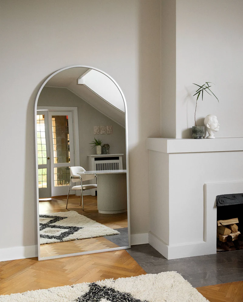 NORDAL FALCO SLIM SPEJL KROM FINISH, produktbillede 2 af 3, Spejle hos HomeNordic