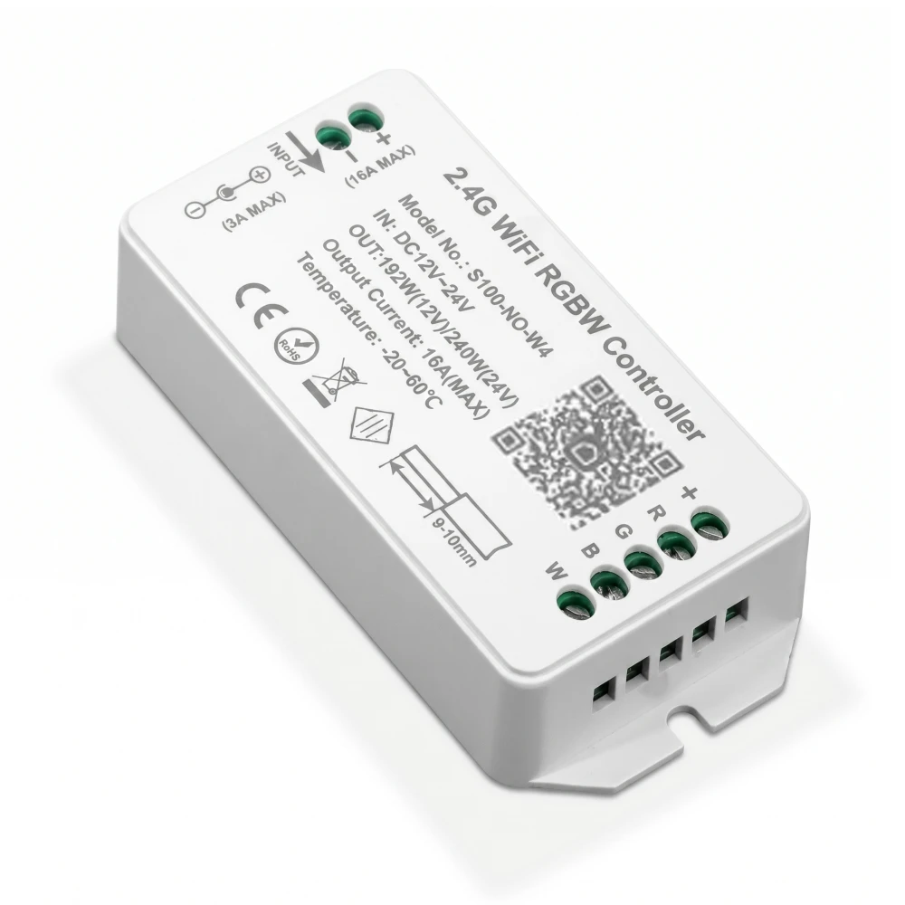 WiFi RGB+W controller, LED-strips hos HomeNordic
