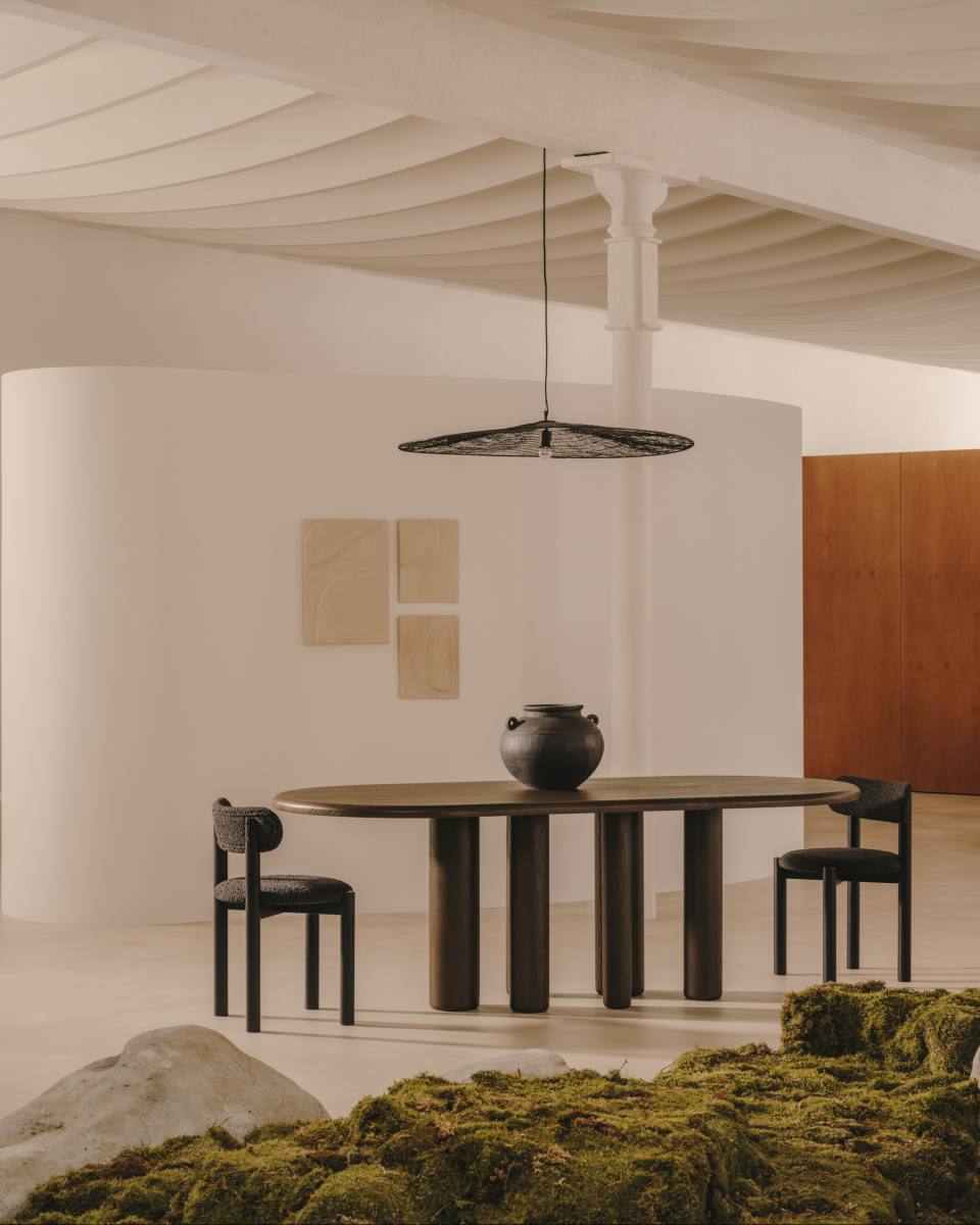 KAVE HOME Makai loftlampe, rund, produktbillede 3 af 4, Loftlamper hos HomeNordic