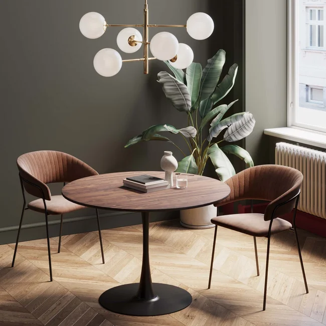 KARE DESIGN Schickeria spisebord, rund, produktbillede 9 af 9, Spiseborde hos HomeNordic