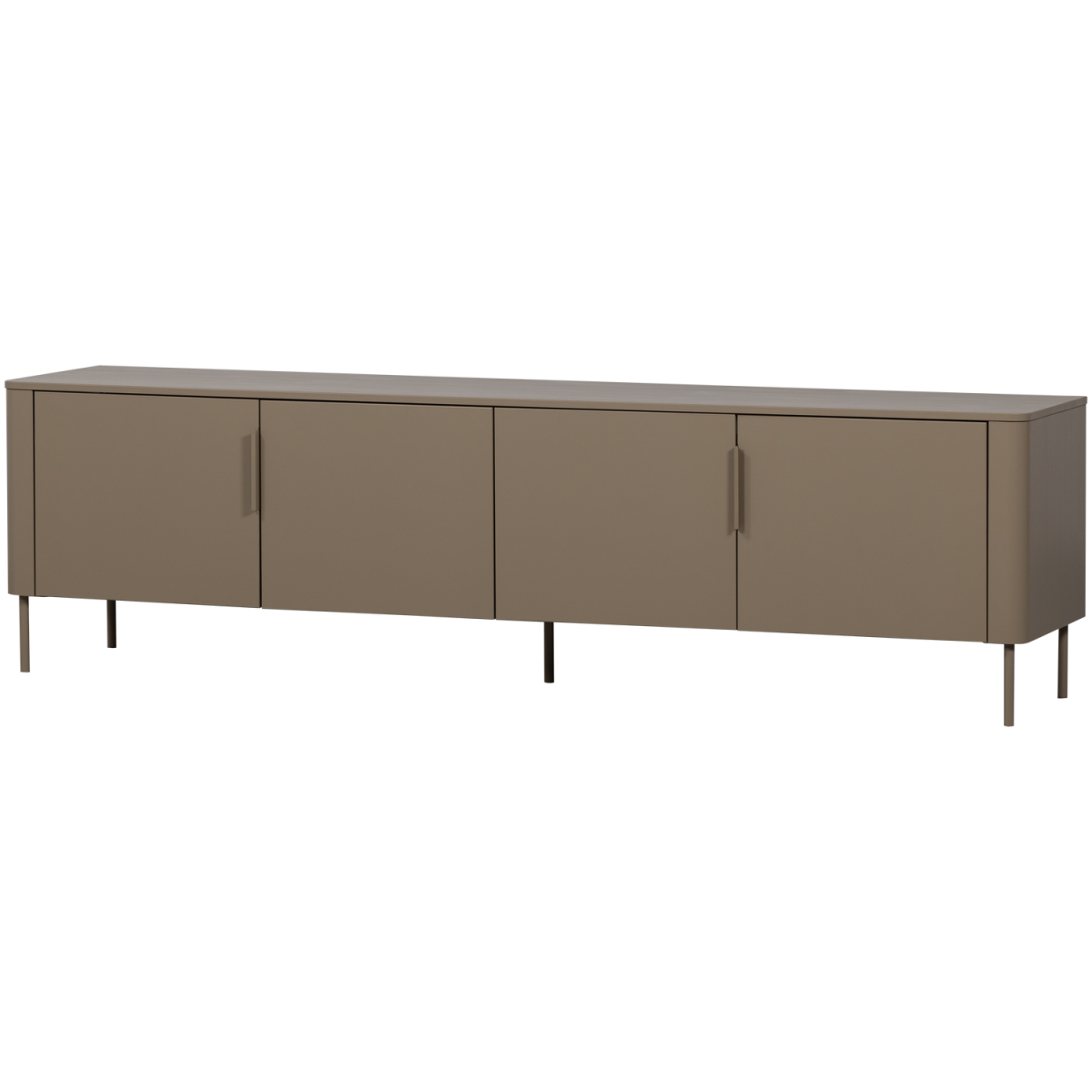 WOOOD Gunnar TV-bord, m. 4 låger og 2 hylder, TV-borde hos HomeNordic