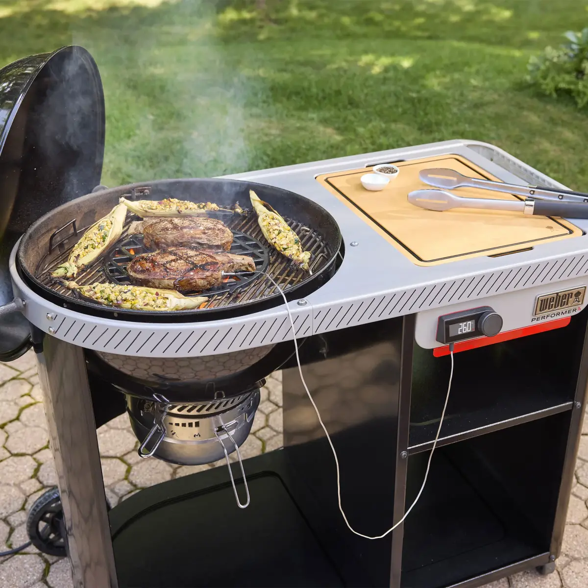 Performer Deluxe Smart kulgrill 57 cm, produktbillede 7 af 8 hos HomeNordic