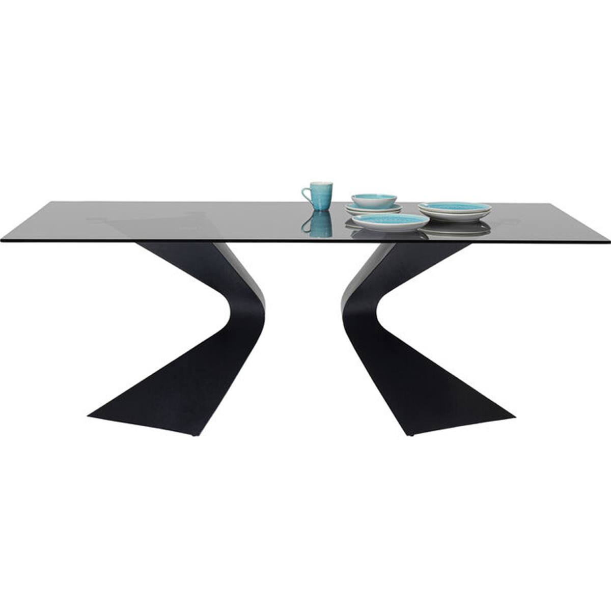 KARE DESIGN Gloria Black spisebord, rektangulær, produktbillede 9 af 12, Spiseborde hos HomeNordic