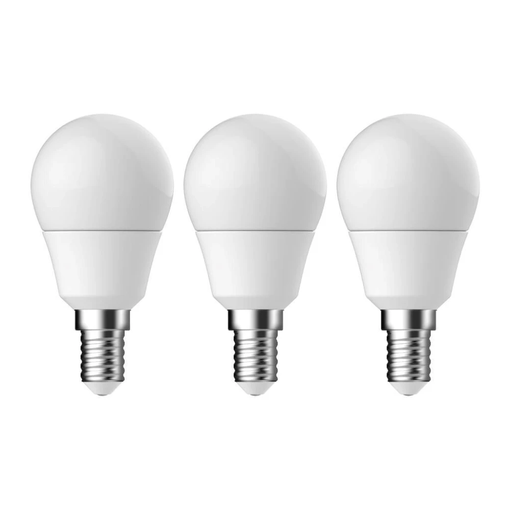 3 stk. Nordlux 2.9W LED pære 230V, E14, Pærer hos HomeNordic