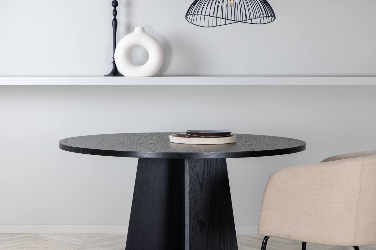 VENTURE DESIGN Bootcut spisebord, rund, produktbillede 13 af 14, Spiseborde hos HomeNordic