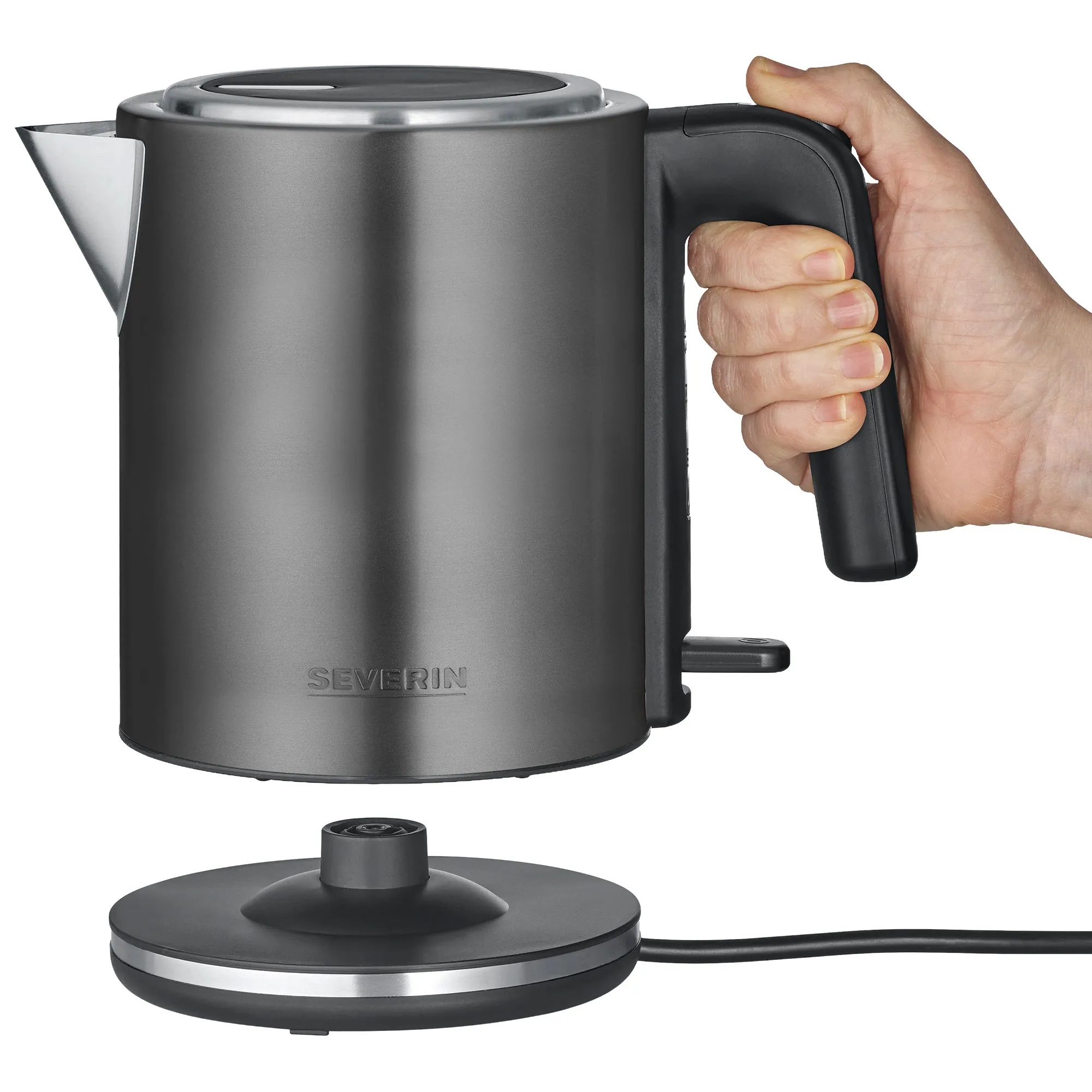 WK 9342 elkedel 1 liter, dark inox, Elkedler hos HomeNordic
