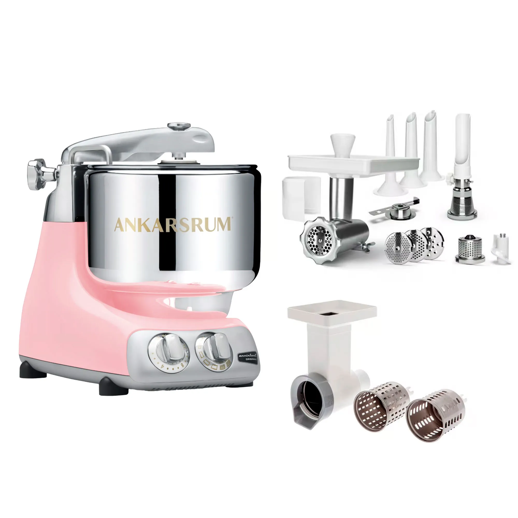 Assistent Røremaskine, large tilbehørspakke, sølv, produktbillede 17 af 24, Røremaskiner hos HomeNordic